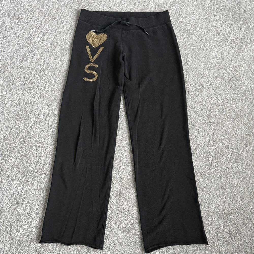 Victoria's Secret Supermodel Essentials Black Lounge Pants